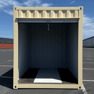 10ft Shipping Container With Roll Up door