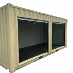 20ft Shipping Container With Roll Up Side Doors