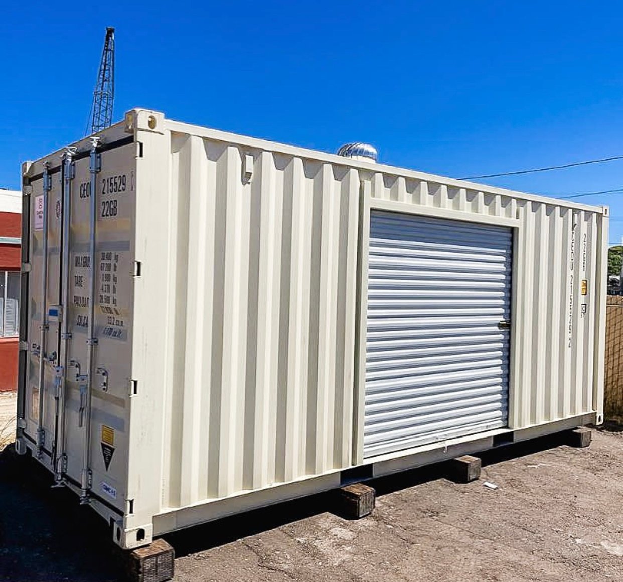20ft Container with Turbin Vent